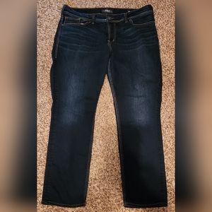 Women's Silver Suki High Straight Super Stretch Size 18